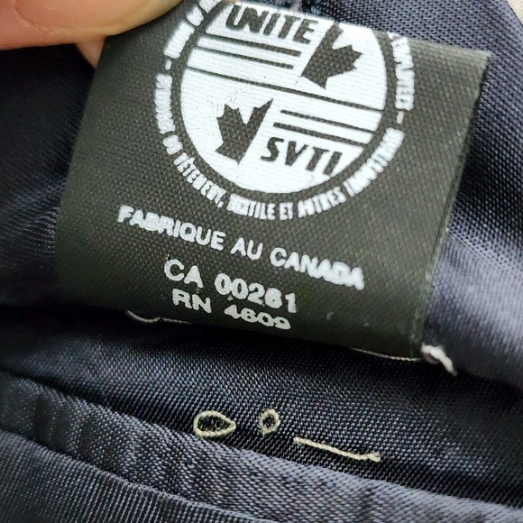 Tip Top Blazer Mens 42R Navy Blue Wool Blend Grad Career Formal Event Prom Work - Picture 15 of 16